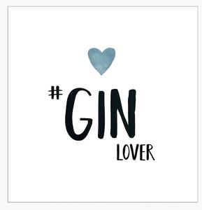 Sada papírových koktejlových ubrousků Gin Lover, 60 dílů