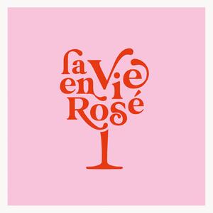 Sada papírových ubrousků La Vie En Rosé, 40 dílů