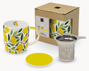 Hrnek z kostního porcelánu New Bone China Tracey's Citronella