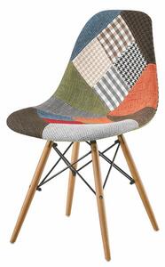 Jídelní židle PATTY buk/patchwork