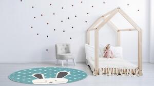 Vopi | Dětský koberec Pastel Kids 52KVK kruh - Kulatý průměr 120 cm