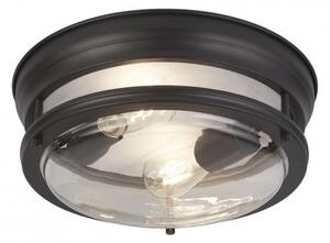 Searchlight 5182BK Stropní koupelnové svítidlo GLASGOW černé