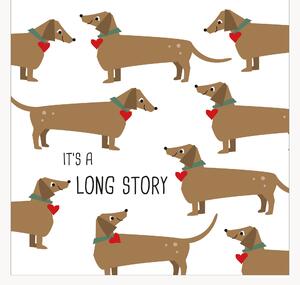 Sada papírových ubrousků Long Story, 40 dílů