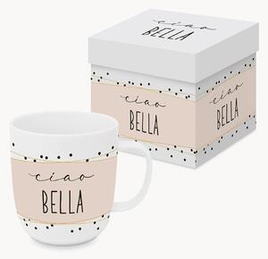 Sada nových hrnků z kostního porcelánu Ciao Bella, 2 díly