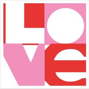 Sada papírových ubrousků Love Graphic, 40 dílů