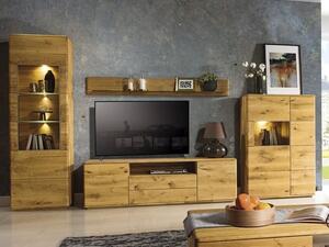 Dubový nábytek z masivu do obývacího pokoje a jídelny - DALLAS 5 dub olejovaný