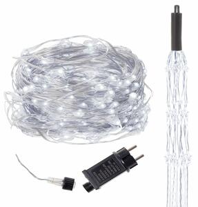 LED Nano Vodopád - 2m, 300LED, 8 funkcí, IP44, studená bílá