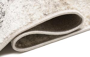 Makro Abra Kusový koberec PETRA 3019 1 244 Geometrický Moderní šedý béžový hnědý Rozměr: 120x170 cm