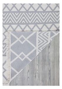 Bílo-šedý bavlněný koberec Oyo home Duo, 120 x 180 cm