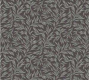 A.S. Création | Vliesová tapeta na zeď Alpha 33326-5 | 0,53 x 10,05 m | metalická, černá