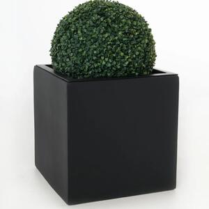 Vivanno samozavlažovací květináč BLOCK, sklolaminát, 40x40x40 cm, antracit