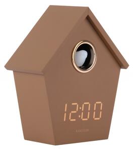 Stolní kukačkový digitální budík 6124BR Karlsson 15cm