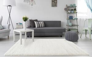 Vopi | Kusový koberec Pearl 500 white - 80 x 150 cm