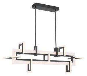 ZÁVĚSNÉ LED SVÍTIDLO, 86 W, 50/122,8/23,1 cm Elstead Lighting - Online Only svítidla, Online Only