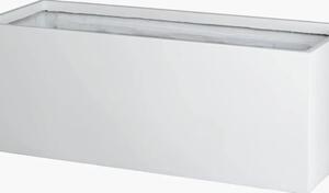 Vivanno truhlík MAXI, sklolaminát, šířka 120 cm, bílý mat