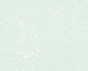 Vliesová tapeta na zeď Designschungel 2 36082-1 | 0,53 x 10,05 m | bílá, metalická, zelená | A.S. Création
