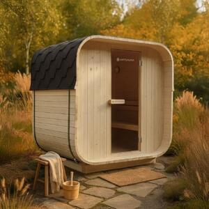 Zahradní sauna Cube pro 2 osoby s kamny 3,6 kW