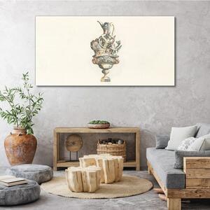 Obraz na plátně Obraz na plátně Starověké vinobraní váza