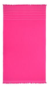 Plážová osuška SLIM růžová 100 x 180 cm