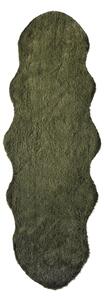 UMĚLÁ KOŽEŠINA, 60/180 cm, zelená Ambia Home - Kůže, Online Only