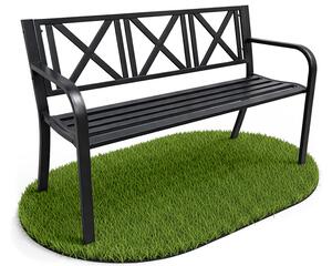 Zahradní lavice CROSS 119x76x34cm