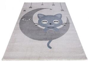 Vopi | Dětský koberec Candy 152 blue - 80 x 150 cm