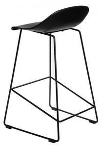 LINEA pultová židle 66 cm černá