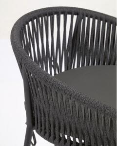 YANET 65 zahradní pultová židle černá