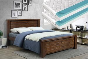 Postel JERSEY KING 180x200 cm + 2ks matrace FUTURE 90 cm