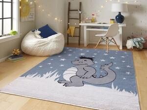 Vopi | Dětský koberec Candy 154 blue - 80 x 150 cm