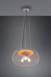 TRIO 311100367 TAMIL závěsné svítidlo 3xE27 D500mm antický nikl