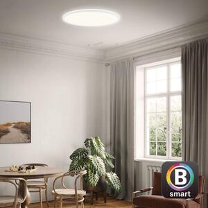 LED stropní svítidlo Slim S stmívatelné CCT bílé Ø 45 cm