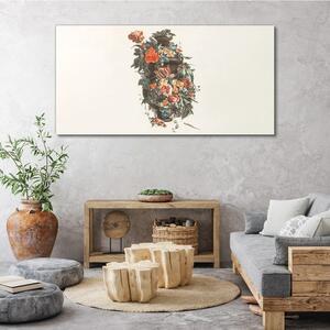 Obraz na plátně Obraz na plátně Váza květiny rostlin