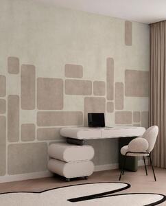 Fototapety Geometrický vzor se zaoblenými obdélníky, Fototapety geometrie, w05141 : uwalls.cz