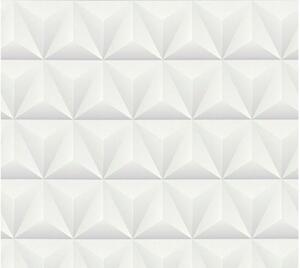 Vliesová tapeta na zeď Black And White 4 36186-1 | 0,53 x 10,05 m | šedá, bílá | A.S. Création