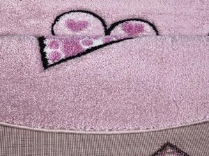 Vopi | Dětský koberec Momo K11 573-09 pink - 80 x 150 cm