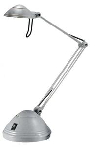 ARGUS Stmívatelná stolní lampa ELA 1xGY6,35/50W/230V/12V šedá 1038083