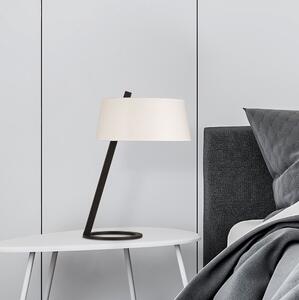 Designová stolní lampa Kaavia 55 cm bílá / černá