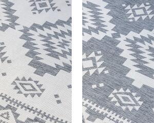 ELLE Decoration koberce Kusový koberec Gemini 106018 Silver z kolekce Elle – na ven i na doma - 120x170 cm