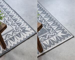 ELLE Decoration koberce Kusový koberec Gemini 106018 Silver z kolekce Elle – na ven i na doma - 120x170 cm
