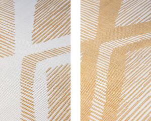ELLE Decoration koberce Kusový koberec Gemini 106017 Ochre z kolekce Elle – na ven i na doma - 80x150 cm