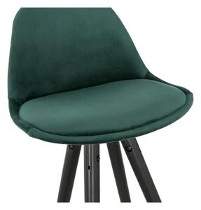 Tmavě zelená barová židle Kokoon Carry Mini, výška sedáku 65 cm