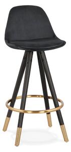 Černá barová židle Kokoon Carry Mini, výška sedáku 65 cm