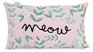 Bavlněný oboustranný povlak na polštář Moshi Moshi Meow, 50 x 30 cm