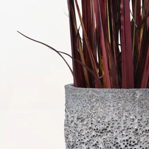 Vivanno květináč VILLAGE, vláknocement, výška 60 cm, šedá