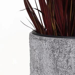Vivanno květináč VILLAGE, vláknocement, výška 80 cm, šedá
