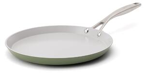 Elmich Nepřilnavá keramická palačinková pánev Zen Ø 26 cm - olivově zelená