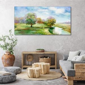 Obraz na plátně Obraz na plátně Strom stromy obloha