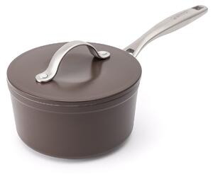 Elmich Nepřilnavý keramický rendlík Zen Ø 16 cm - hnědá