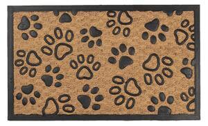 Kokosová rohožka Dog&#039;s paws – 75x45x1 cm